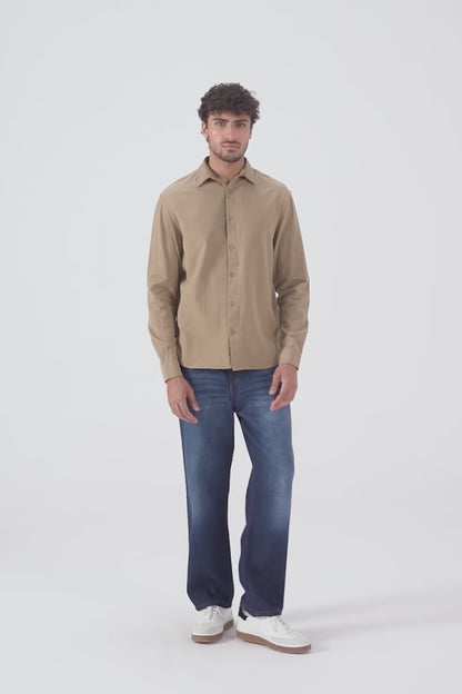 Regular Textured Shirt - Cougar Clothing