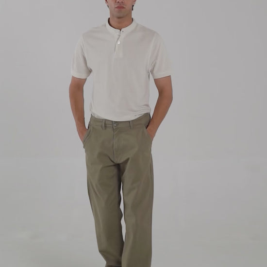 Relaxed Fit Chino Pants - Cougar Clothing