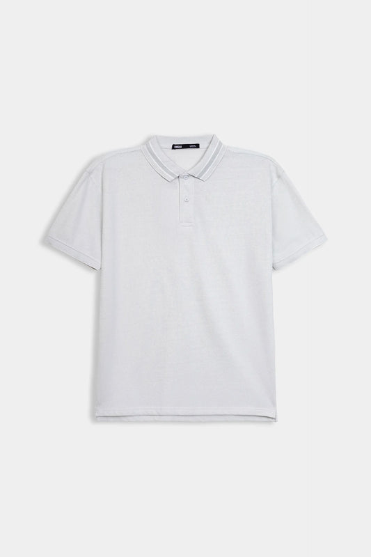 Pique Jacquard Polo - Cougar Clothing