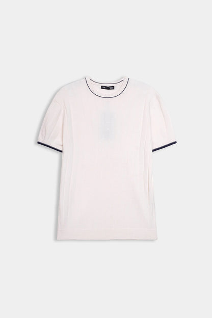 Drop Needle Knit T-Shirt - Cougar Clothing