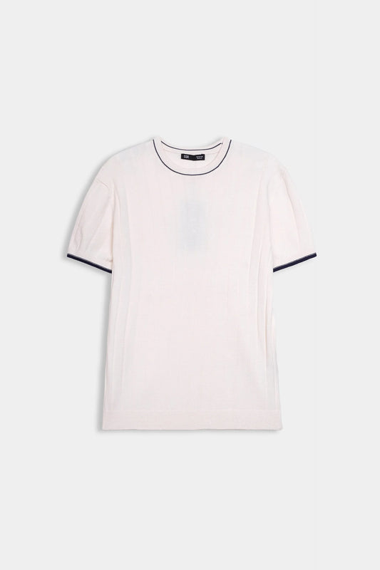 Drop Needle Knit T-Shirt - Cougar Clothing