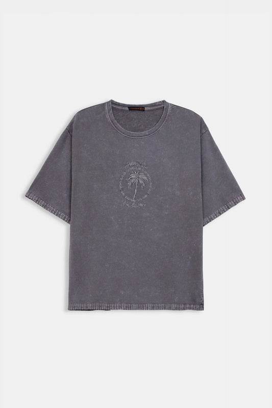 Embroidered T-Shirt - Cougar Clothing