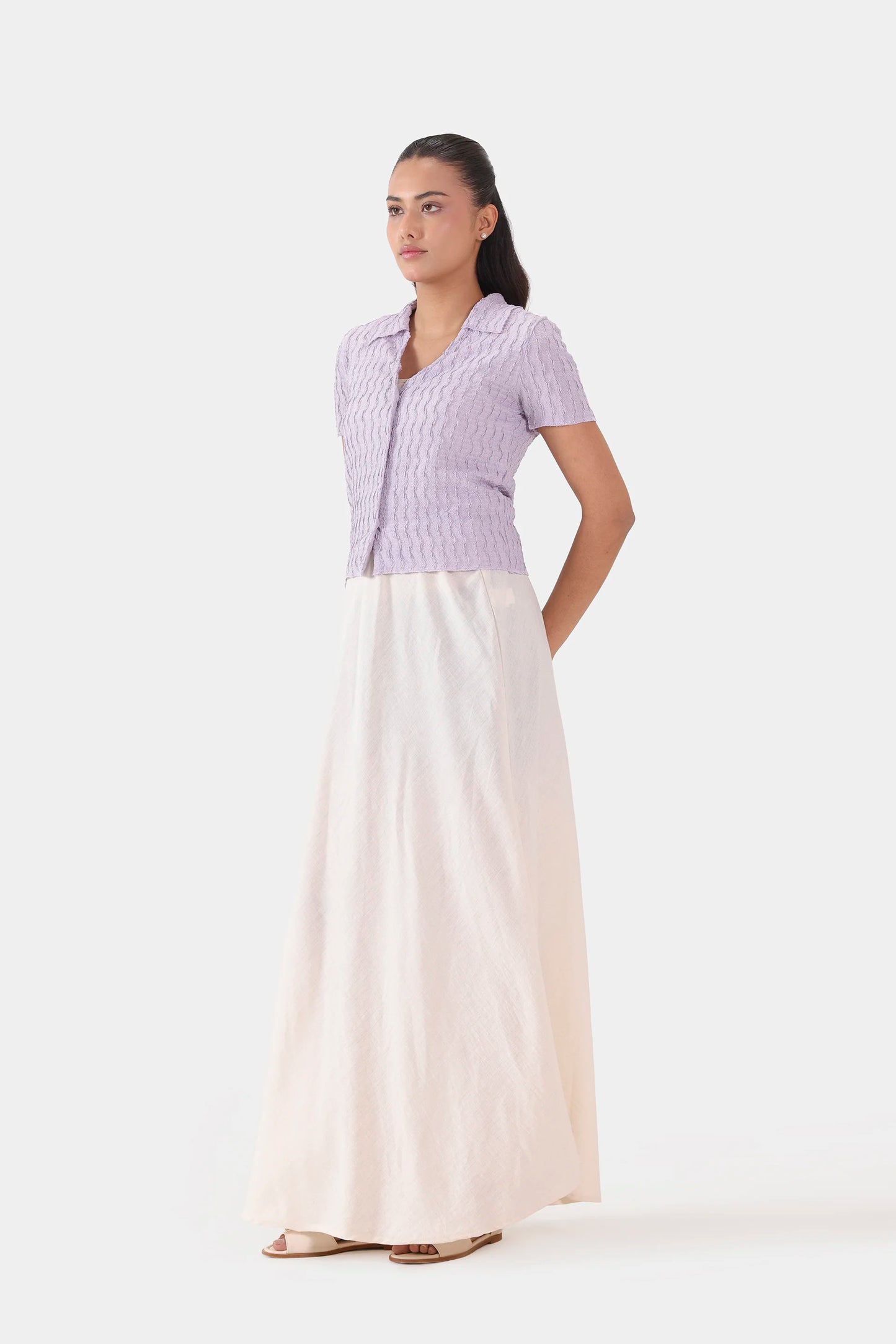 Textured Short-Sleeved Shirt - Cougar Clothing