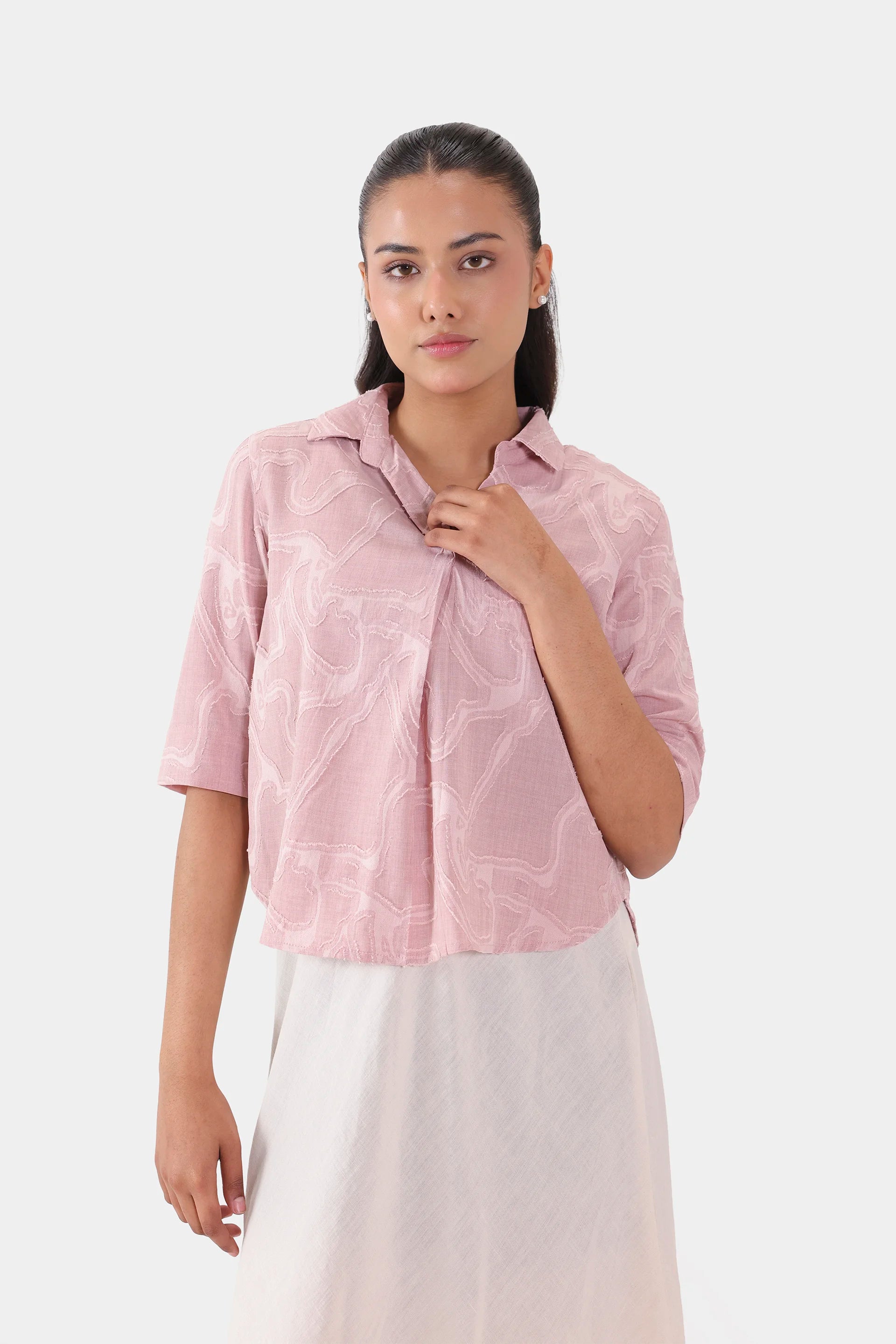 Savoy Drapery Top - Cougar Clothing