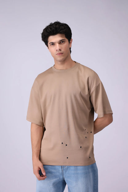 Rivet-Detailed T-Shirt - Cougar Clothing